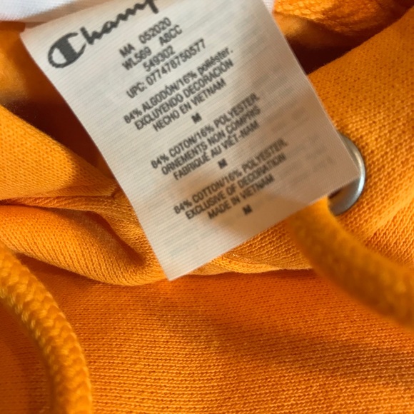 PRICE FIRM!!!!! UO. Champion EXCL LIM ED REVERSE WEAVE M Orange - Picture 4 of 8